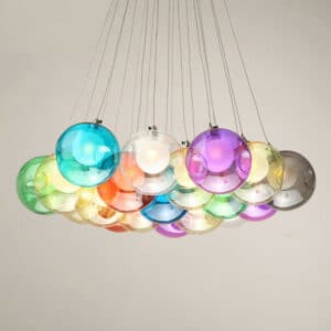 TREND: Coloured Glass Lighting