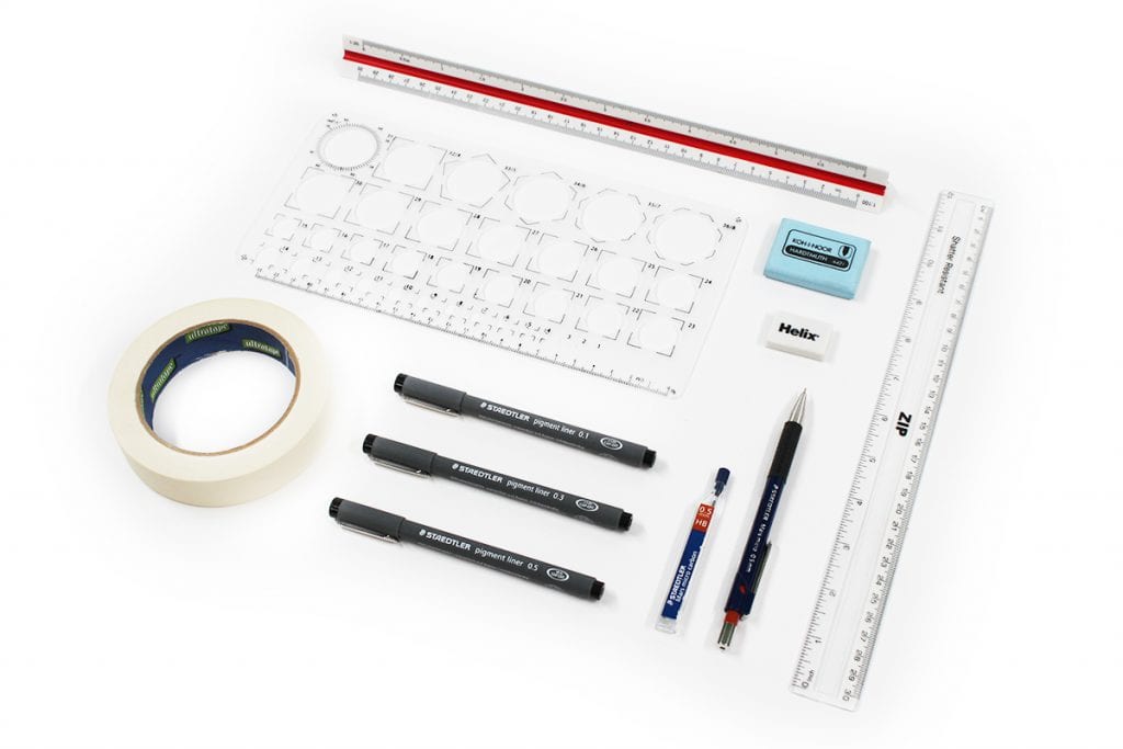 Technical Drawing Equipment Kit - National Design Academy